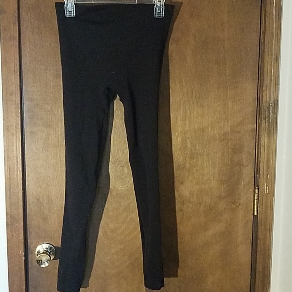 Spanx very black  "Look at me" leggings